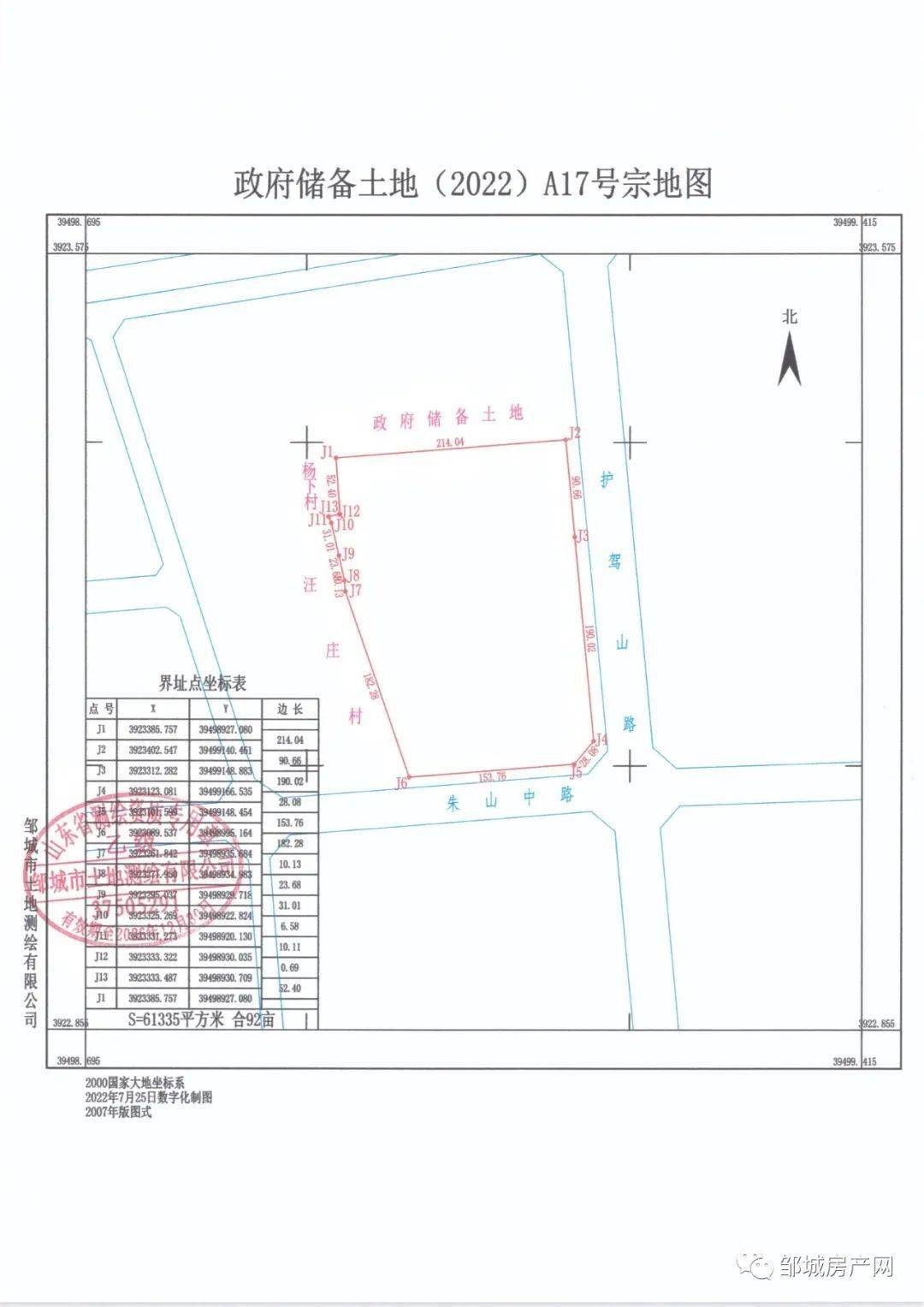 邹城市自然资源和规划局最新项目概览